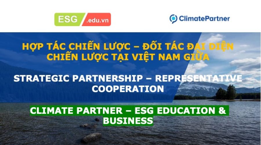 Công bố hợp tác chiến lược giữa Climate Partner và ESG Education & Business