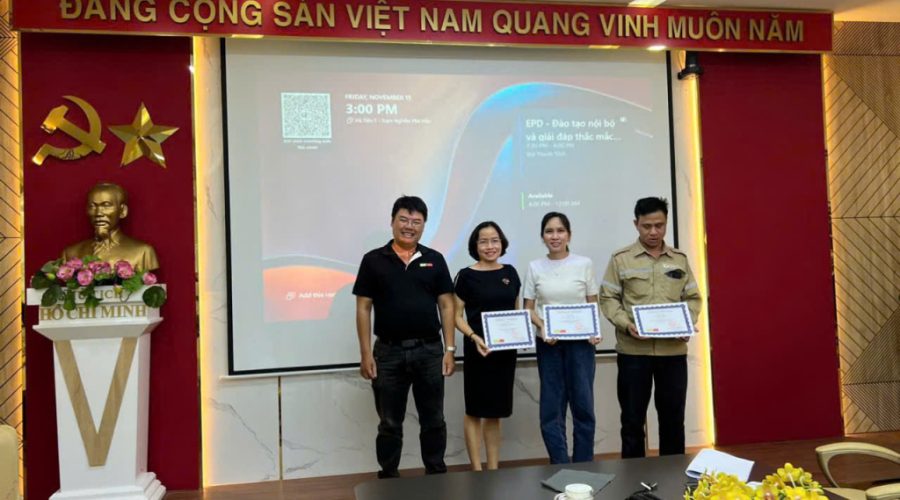 [THÔNG CÁO BÁO CHÍ] ESG EDUCATION & BUSINESS HOÀN TẤT ĐÀO TẠO LCA CHO TRẠM NGHIỀN PHÚ HỮU – VICEM HÀ TIÊN