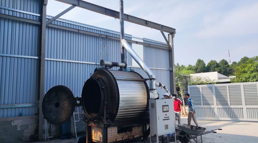 ESG Education & Business, ESG & Sustainability Alliance, và Vietnam Circular Supply Chain Alliance (VCSCA) tự hào thông báo về việc hoàn thành thành công hệ thống nhiệt phân đầu tiên