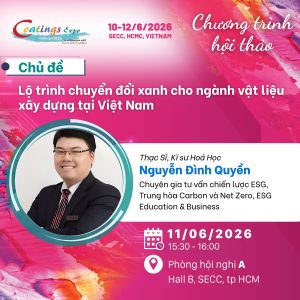 HỘI THẢO CHUYÊN NGÀNH: LỘ TRÌNH CHUYỂN ĐỔI XANH CHO NGÀNH VẬT LIỆU XÂY DỰNG TẠI VIỆT NAM